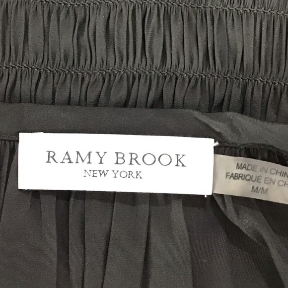 Ramy Brook Black Sleeveless V Neck Mini Dress Size Medium - Picture 6 of 6